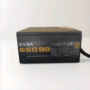 EVGA (110-BQ-0650-V1) Power Supply 650W Modular BQ - Black